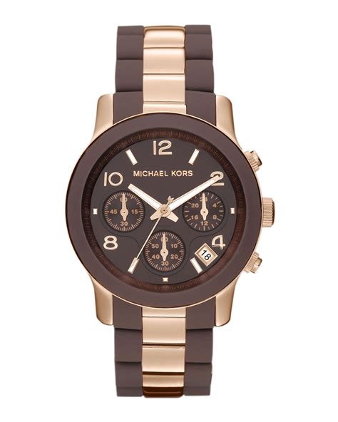 michael kors chocolate watch womens|Michael Kors watches women price.